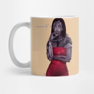 Red woman Mug